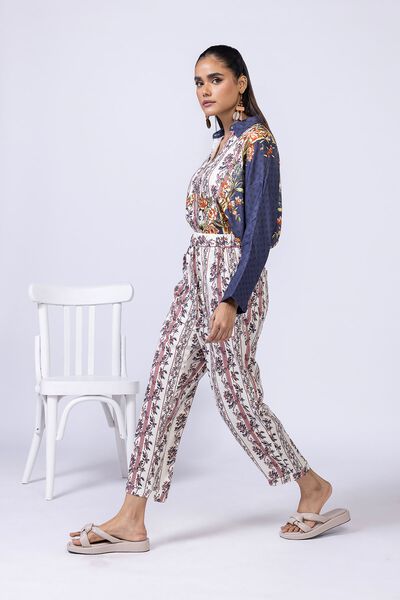 Printed | Viscose Crepe | Trousers | AED 24.00