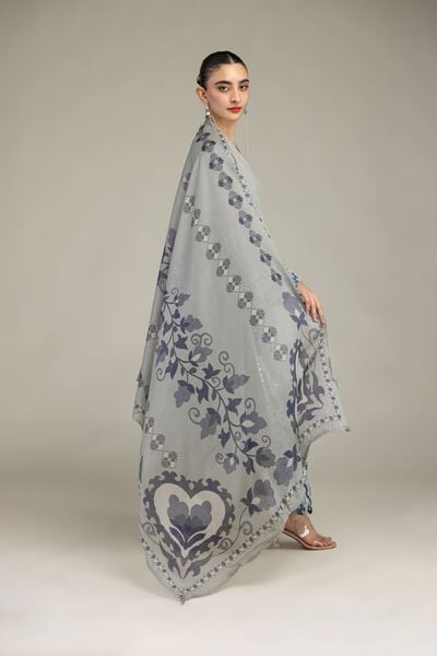 Embroidered | Mesuri | Floral Mesuri Dupatta | AED 30.00