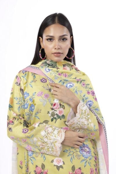 Embroidered | Blended Khaddar | Fabrics 3 Piece | AED 180.00