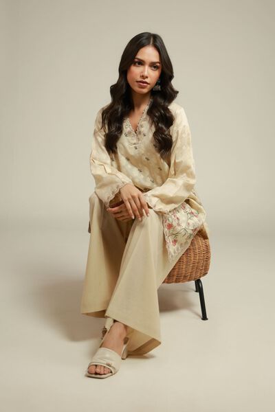 Embroidered | Broshia | Embroidered Tailored 2-Piece | AED 150.00