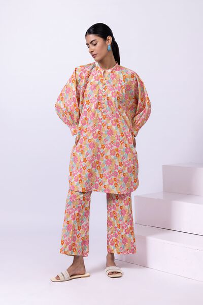 Printed | Ripple Crinkle | Pants | AED 36.00