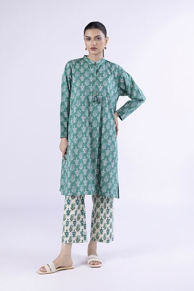 Printed | Crosshatch Poplin | Kurta | AED 100.00