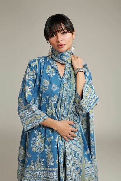 Printed | Lawn | Floral Lawn Dupatta | AED 130.00