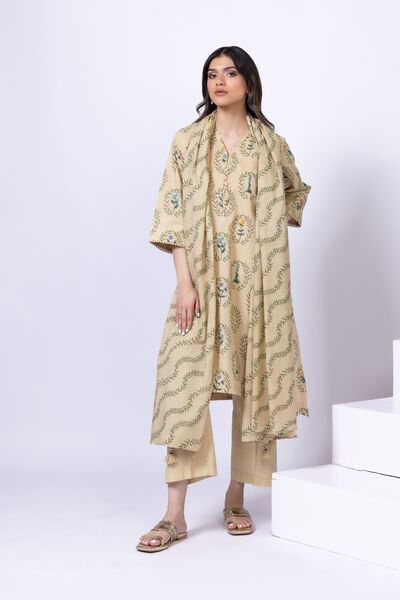 Printed | Cambric | Dupatta | AED 33.60