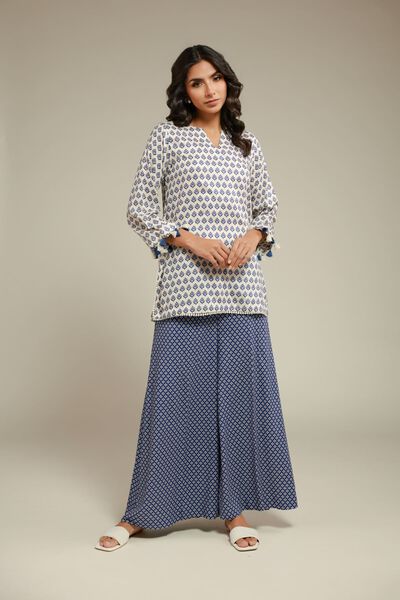 Embroidered | Viscose | Pants | AED 100.00