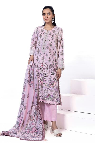 Embroidered | Lawn | Fabrics 3 Piece | AED 60.00