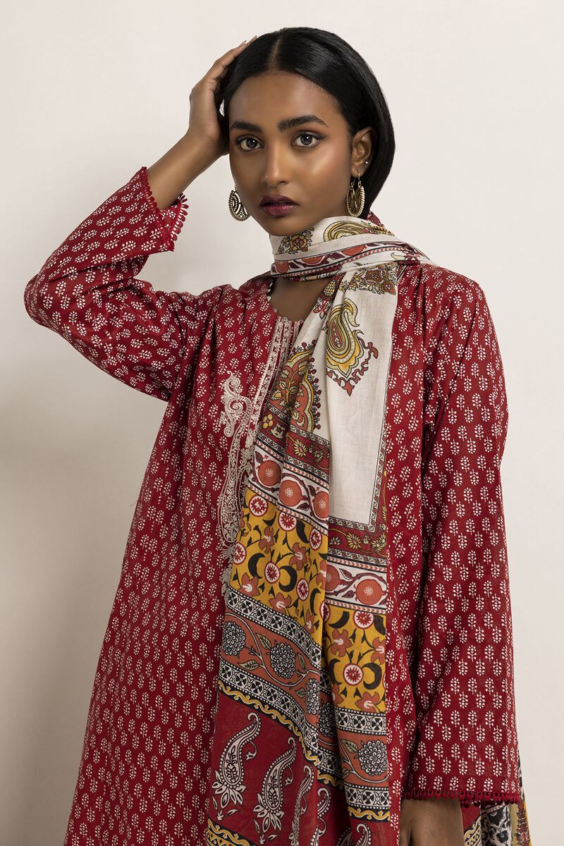 Embroidered | Lawn | Fabrics 3 Piece | null