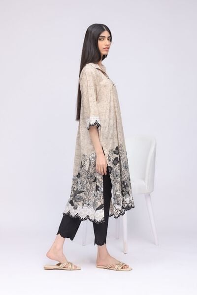 Embroidered | Cambric | Pants | AED 68.00