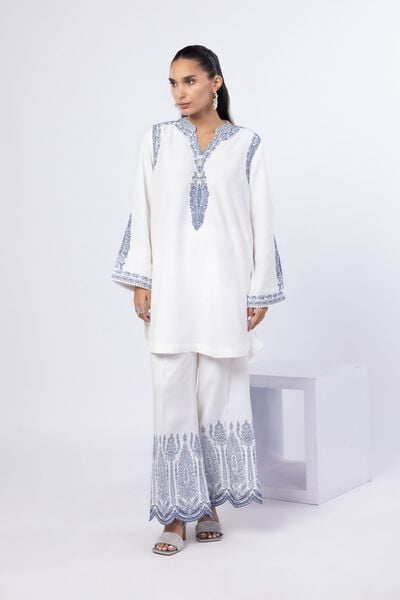 Embroidered | Russian Raw Silk | Kurta | AED 160.00