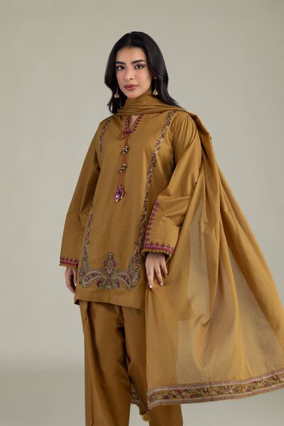 Embroidered | Lawn | Floral Lawn Dupatta | AED 100.00