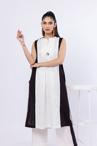 Embroidered | Crosshatch Poplin | Kurta | AED 60.00