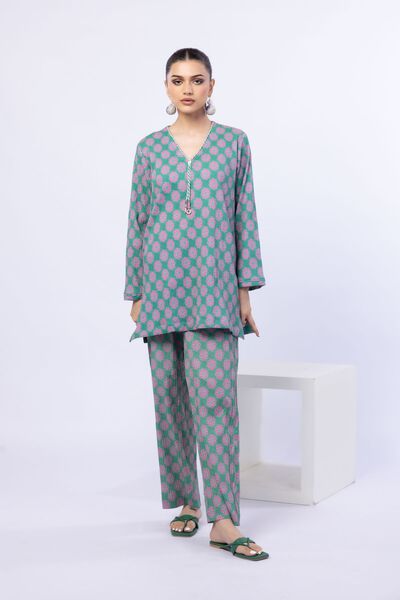 Printed | Ripple Crinkle | Pants | AED 72.00
