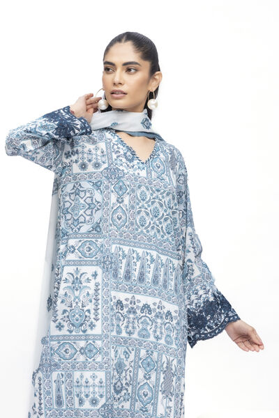 Embroidered | Lawn | Fabrics 3 Piece | AED 160.00