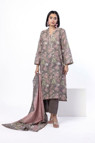 Printed | Light Khaddar | Fabrics 3 Piece | AED 120.00