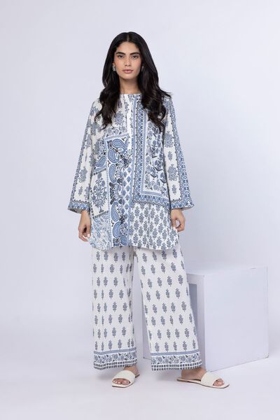 Printed | Ripple Crinkle | Pants | AED 72.00