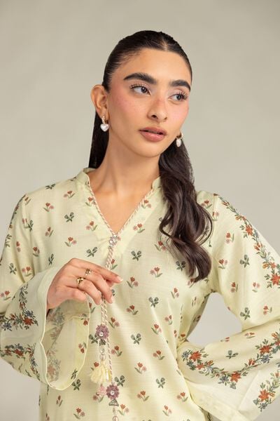 Printed | Raw Silk | Kurta | AED 200.00