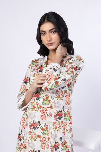 Printed | Cambric | Kurta | AED 80.00