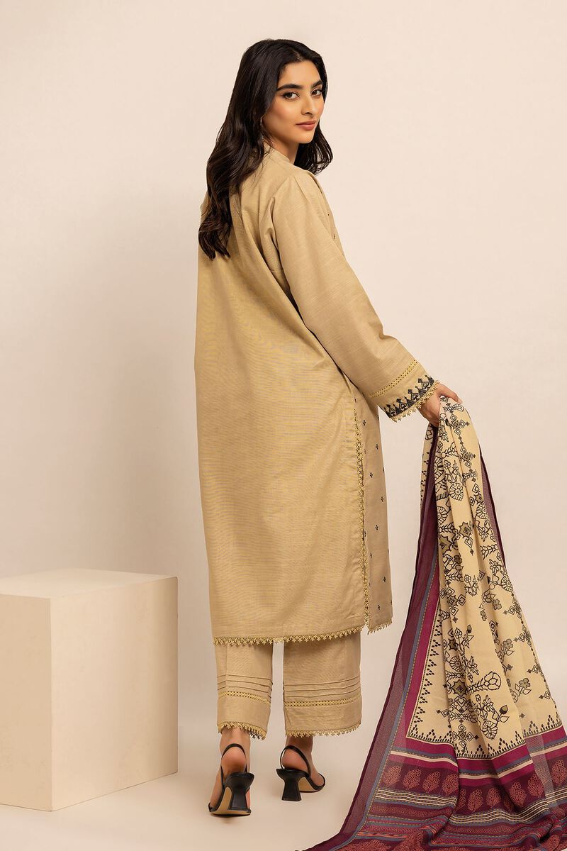 Embroidered | Crosshatch | Fabrics 3 Piece | null