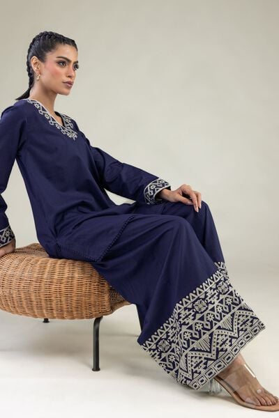 Embroidered | Cotton Dobby | Cotton Dobby Kurta | AED 150.00