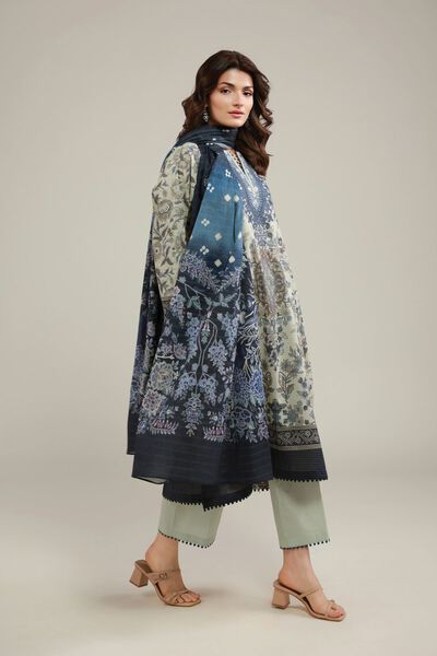 Printed | Messuri | Tailored 3 Piece | AED 250.00