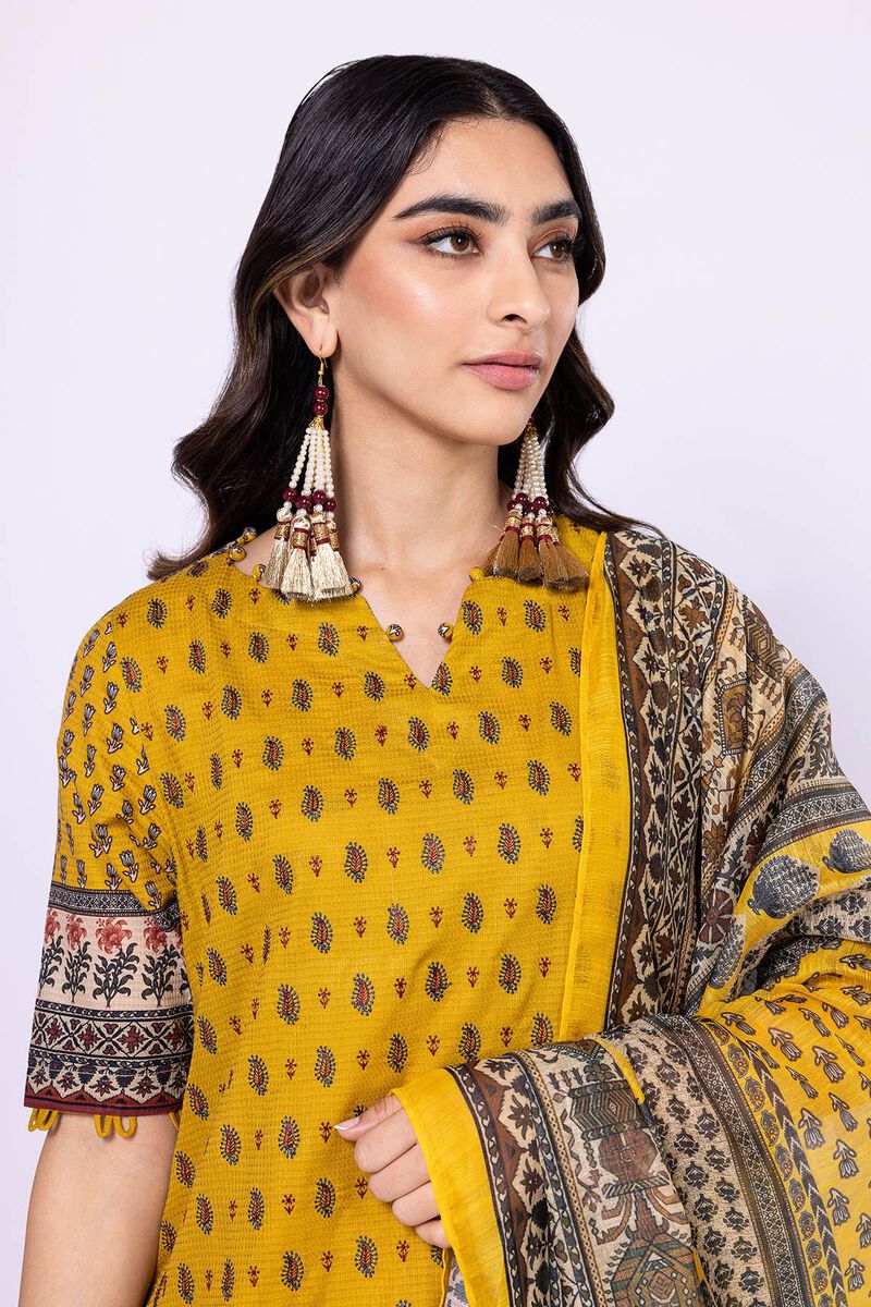 Embroidered | Diamond Dobby | Fabrics 3 Piece | null