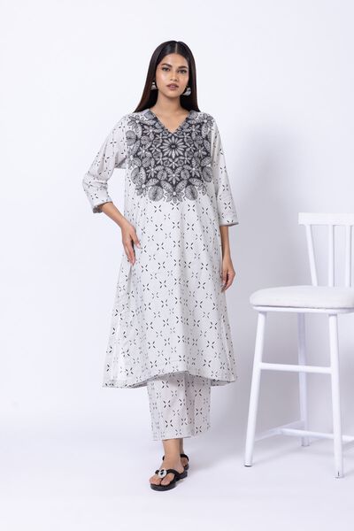 Printed | Cotton Dobby | Pants | AED 60.00