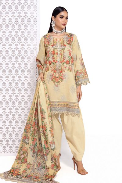 Jacquard | Printed | Fabrics 3 Piece | AED 70.00