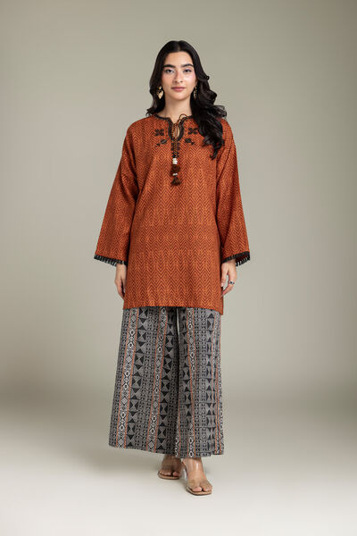 Embroidered | Light Khaddar | Fabrics 2 Piece | Top and Bottom | AED 130.00
