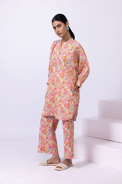Printed | Ripple Crinkle | Pants | AED 36.00