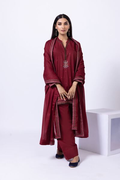 Embroidered | Cambric | Kurta | AED 140.00