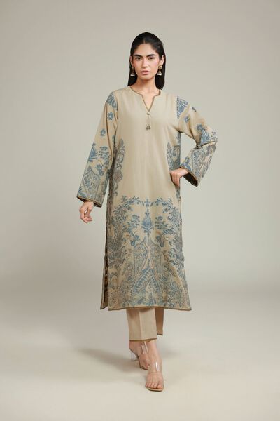 Dyed | Jacquard | Fabrics 2 Piece | Top and Bottom | AED 130.00