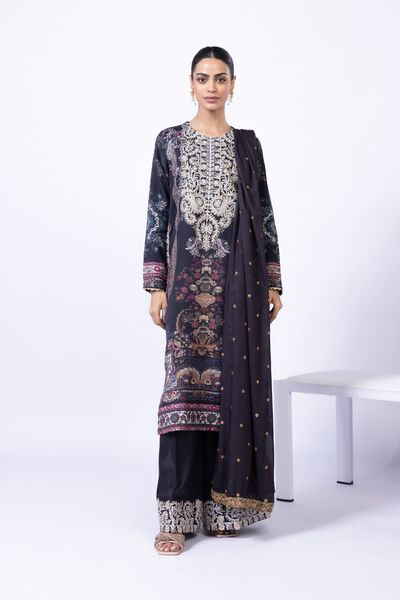 Embroidered | Thai Silk | Pants | AED 36.00
