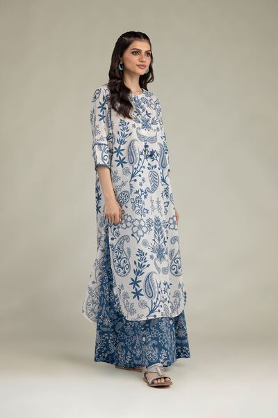Printed | Cambric | Floral Cambric Pants | AED 80.00