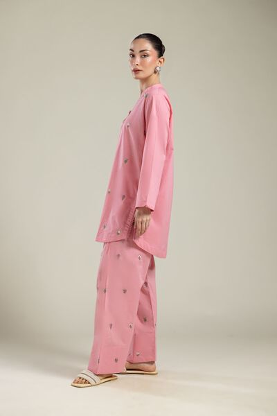 Embroidered | Cambric | Pants | AED 100.00