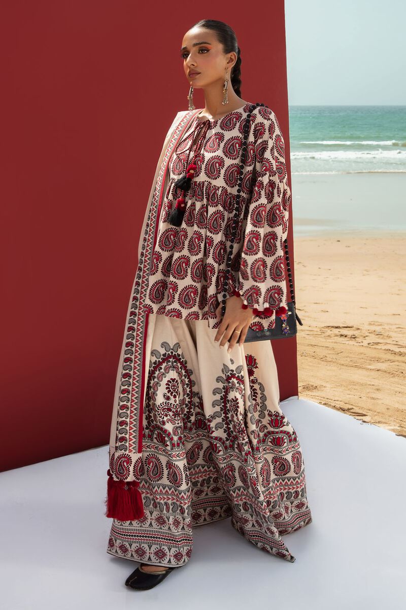 Printed | Khaddar | Fabrics 3 Piece | null