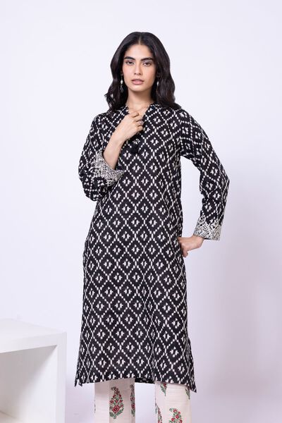 Embroidered | Textured Cotton | Kurta | AED 100.00