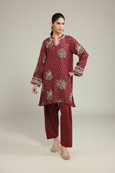 Embroidered | Jacquard | Fabrics 2 Piece | Top and Bottom | AED 200.00