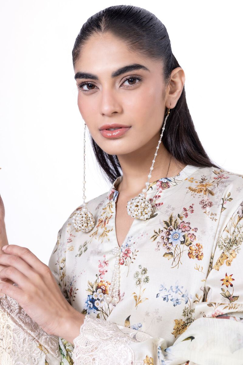 Embroidered | Cotton Satin | Fabrics 3 Piece | AED 240.00