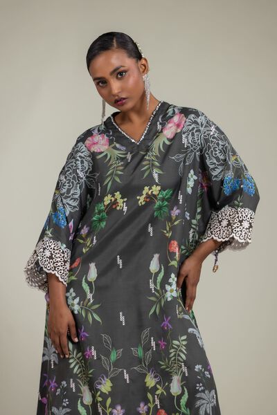 Raw Silk | 2-Piece Co-ord Set | AED 120.00