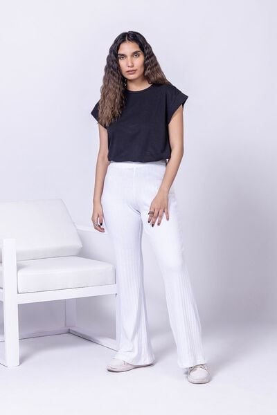Dyed | Variegated Rib | Trousers | AED 18.00