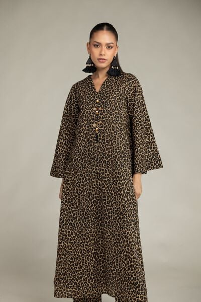 Printed | Cambric | Long Cambric Kurta | AED 150.00