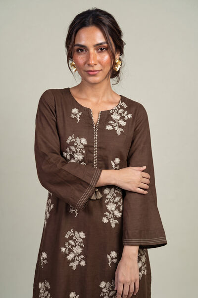 Embroidered | Light Khaddar | Fabrics 2 Piece | Top and Bottom | AED 180.00