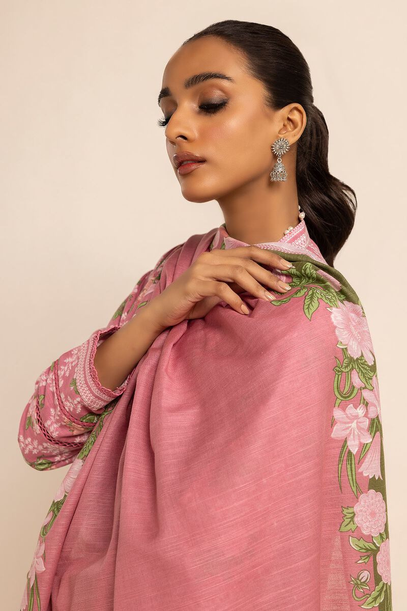 Printed | Light Khaddar | Fabrics 3 Piece | null