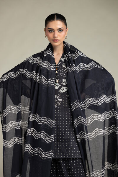Printed | Voile | Voile Printed Dupatta | AED 80.00