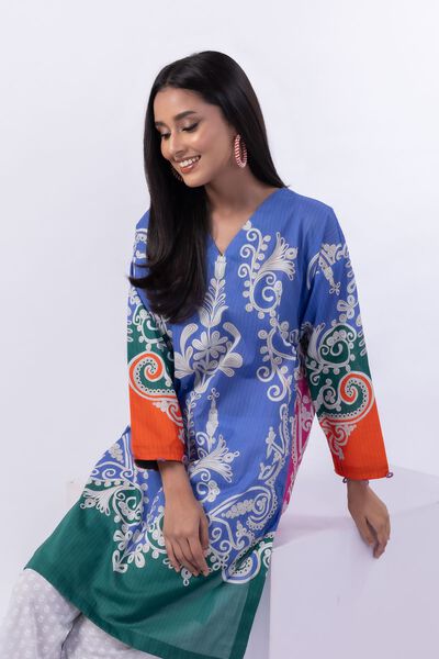 Printed | Cambric | Kurta | AED 50.00