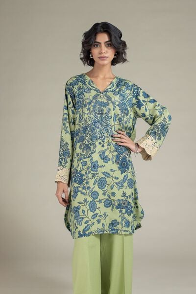 Embroidered | Raw Silk | Kurta | AED 120.00