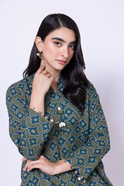 Printed | Khaddar | Kurta | AED 100.00
