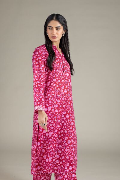 Embroidered | Textured Cotton | Kurta | AED 120.00