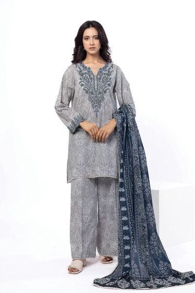 Embroidered | Cotton | Fabrics 3 Piece | AED 84.00