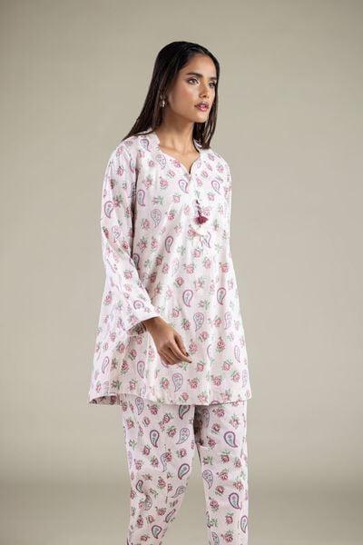Embroidered | Textured Cotton | Kurta | AED 100.00